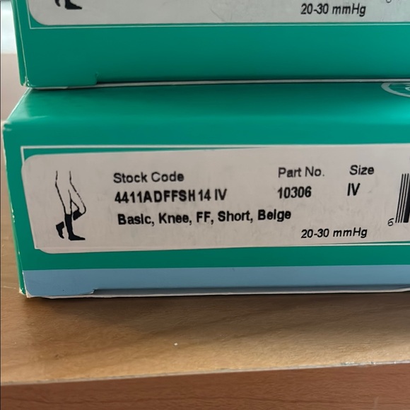 Juzo Basic 20-30 mmHg Compression Knee high - beige closed toe - Short - new - Picture 7 of 7